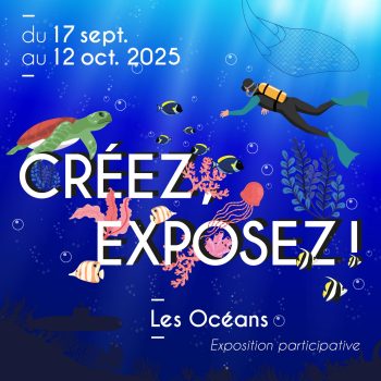 Affiche Créez, exposez Les océans Insta Affiche Créez, exposez Les océans Insta